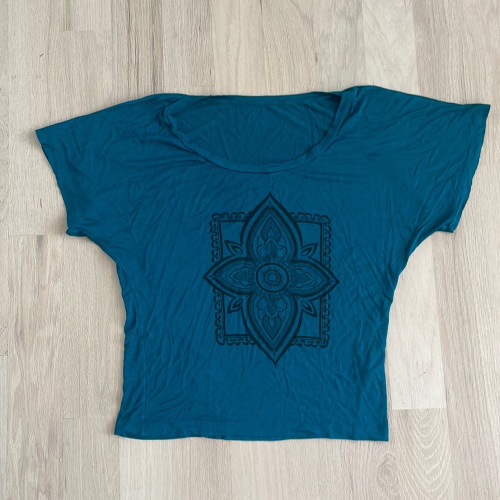 Bohemian Teal Top